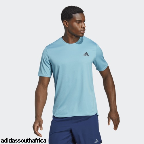 Blue AEROREADY Designed for Movement Tee Adidas South Africa