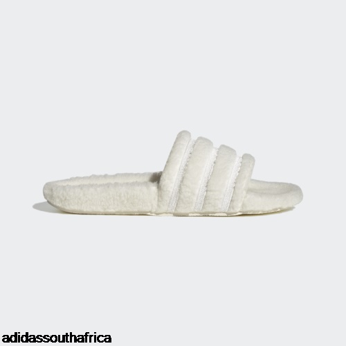 Fashion Adilette Slides White Adidas Shoes South Africa