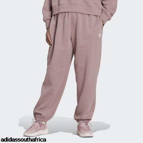 Adicolor Essentials Pants (Plus Size) Purple Adidas South Africa