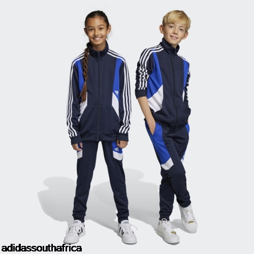 Ink Colorblock 3-Stripes Tracksuit Adidas South Africa