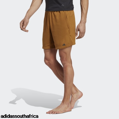 Bronze Yoga Base Training Shorts Adidas Adidas South Africa