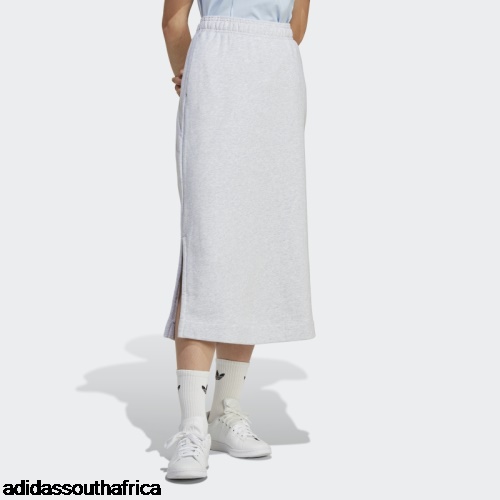 Premium Essentials Skirt Light Grey Heather Adidas South Africa