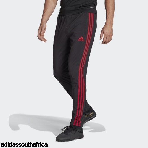 Black Manchester United Travel Tracksuit Bottoms Hot Adidas South Africa