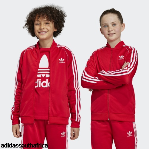 Adicolor SST Track Top Scarlet Adidas South Africa