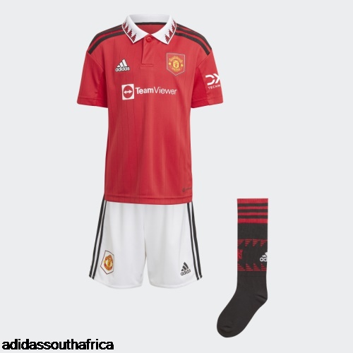 Manchester United 22/23 Home Mini Kit White Fashion Adidas South Africa