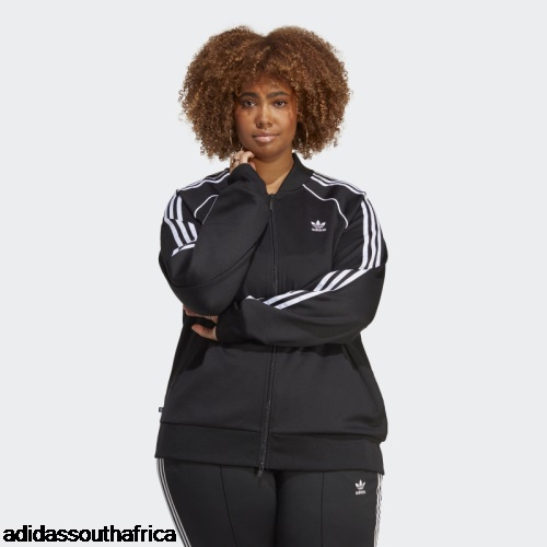 Black Adicolor Classics SST Track Jacket (Plus Size) Adidas South Africa