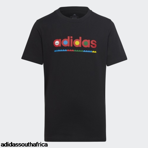 Black x LEGO Graphic Tee Hot Adidas South Africa