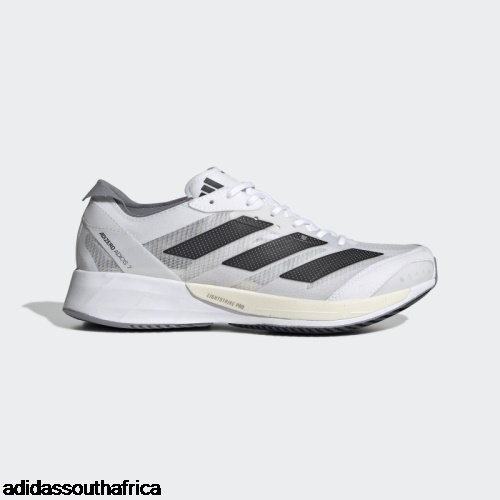 White Adizero Adios 7 Running Shoes Adidas Shoes South Africa