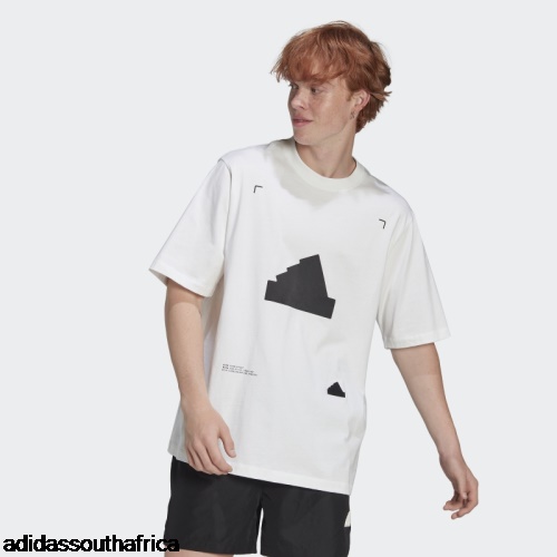 Oversized Tee White Adidas Adidas South Africa