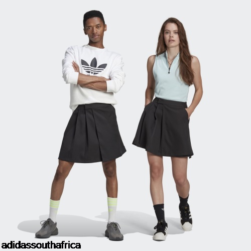 Black Adicolor Contempo Tailored Skirt (Gender Neutral) Adidas South Africa