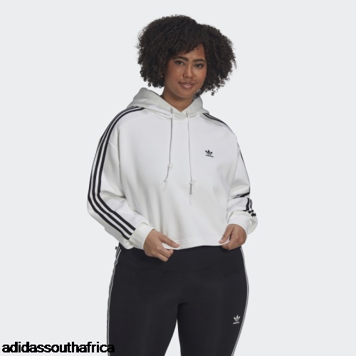 Adicolor Classics Hoodie (Plus Size) White Adidas South Africa