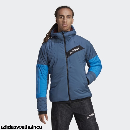 Terrex Techrock Stretch PrimaLoft Hooded Jacket Steel Adidas Adidas South Africa