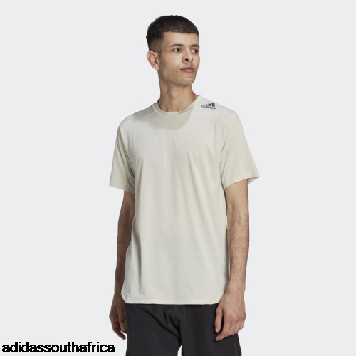 Designed for Training Tee Aluminium Adidas South Africa