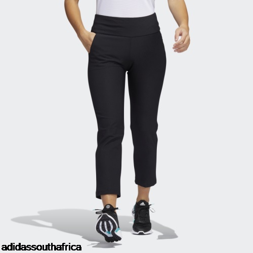 Black Pull-On Ankle Pants Adidas South Africa