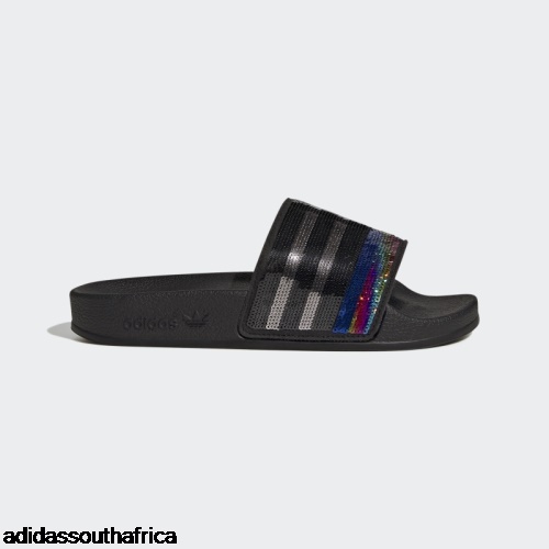 Adilette Slides Silver Adidas Shoes South Africa