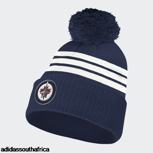 Jets Cuffed Pom Beanie Nhl-Wje-524 Adidas South Africa