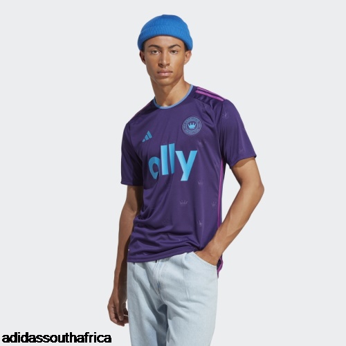 Dark Purple Charlotte FC 23/24 Away Jersey Adidas South Africa