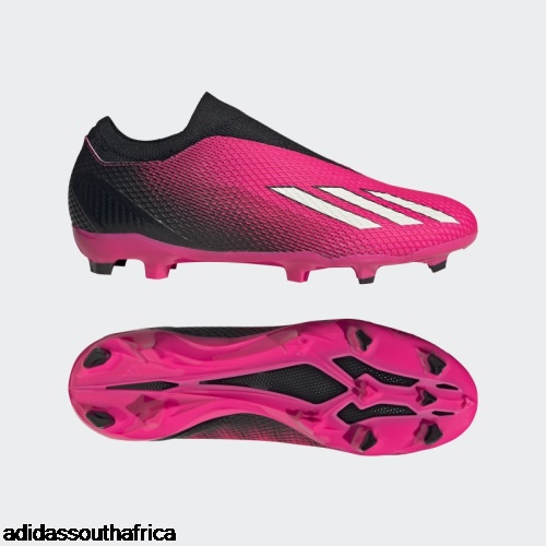 Pink X Speedportal.3 Laceless Firm Ground Cleats Adidas Adidas Shoes South Africa