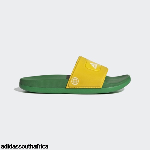 Adilette Eqt Yellow Comfort x LEGO Slides Fashion Adidas Shoes South Africa