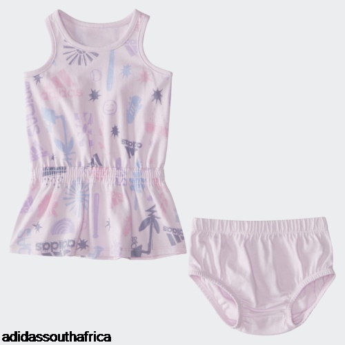 Pink IG AOP DRESS BOOMER SET Adidas South Africa