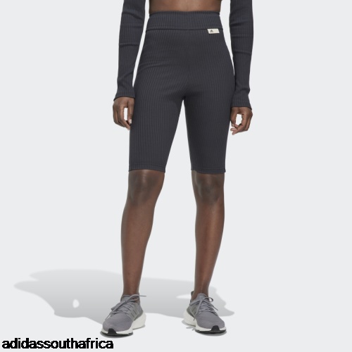 Studio Lounge Ribbed Shorts Carbon Adidas South Africa