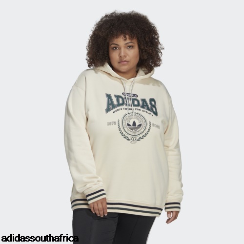 White Originals Class of 72 Hoodie (Plus Size) Adidas South Africa