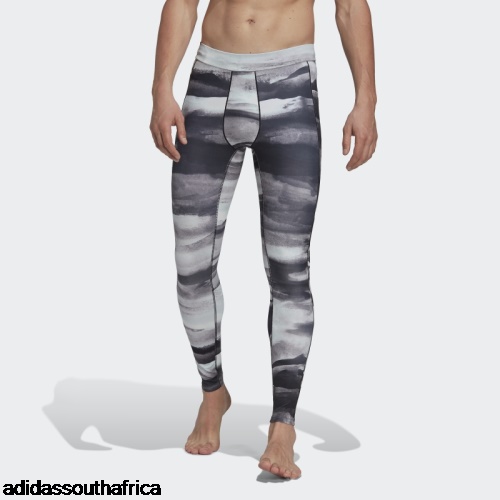 Multicolor Allover Print Yoga Training Tights Adidas Adidas South Africa