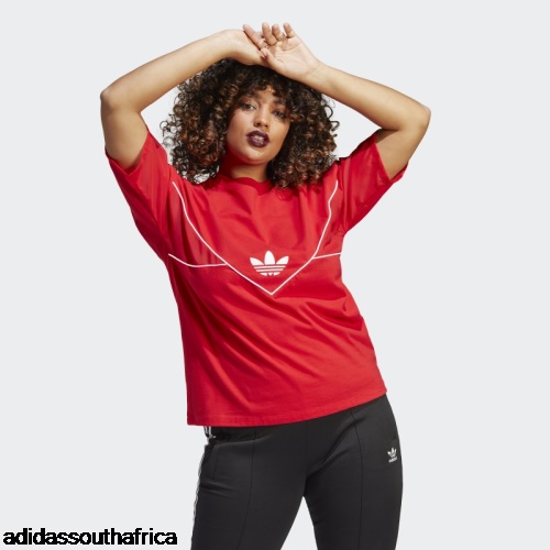 Originals Tee Scarlet Adidas Adidas South Africa