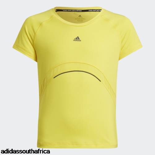 Yellow AEROREADY HIIT Tee Adidas South Africa