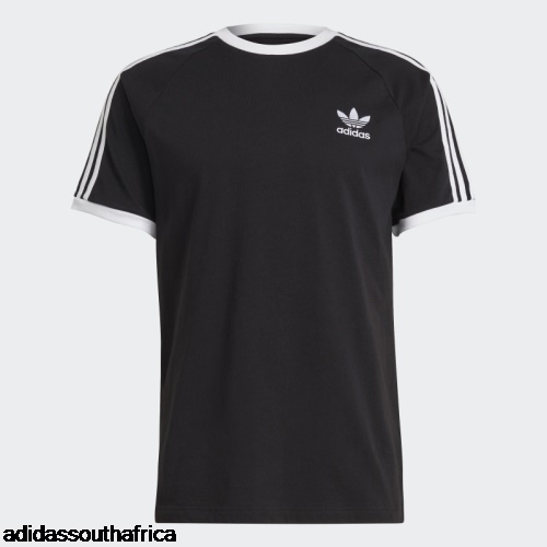 Black Adicolor Classics 3-Stripes Tee Adidas South Africa