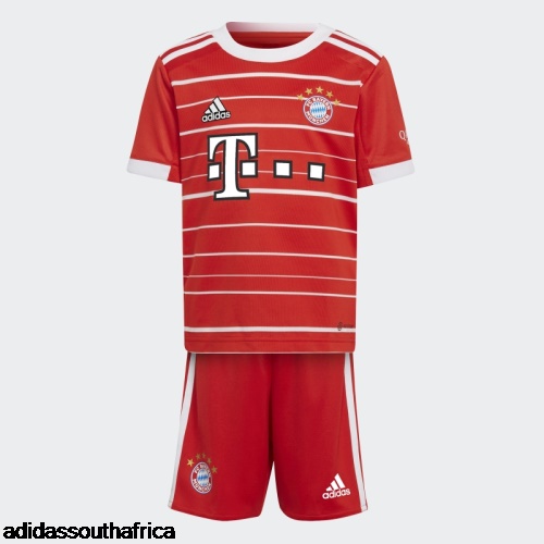 FC Bayern 22/23 Home Mini Kit Red Adidas South Africa