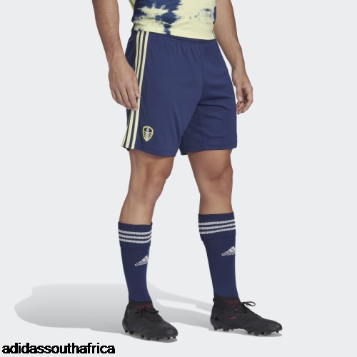 Dark Blue Leeds United FC 22/23 Away Shorts Adidas Adidas South Africa