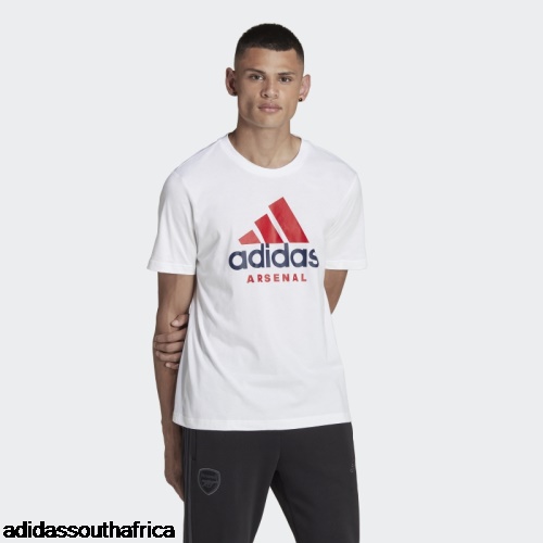 White Arsenal DNA T-Shirt Adidas South Africa