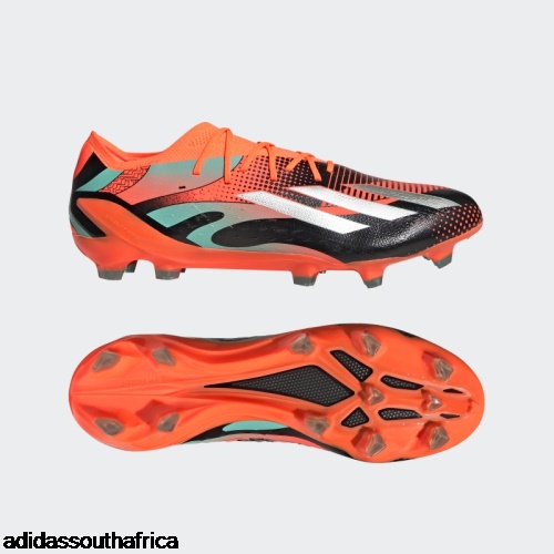 X Speedportal Messi.1 Firm Ground Boots Orange Adidas Shoes South Africa