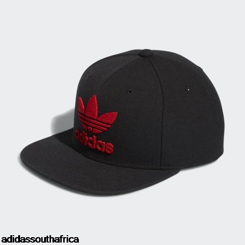 Trefoil Snapback Hat Black Adidas South Africa