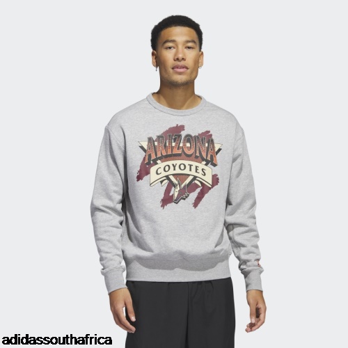 Medium Grey Coyotes Vintage Crew Sweatshirt Adidas South Africa