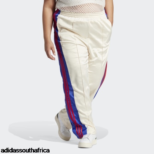 White Satin Adibreak Pants (Plus Size) Fashion Adidas South Africa