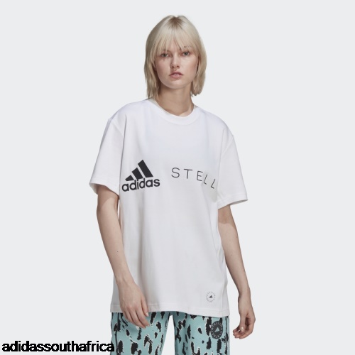 White Hot by Stella McCartney Logo Tee Adidas South Africa