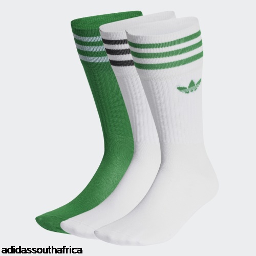 Hot White Crew Socks 3 Pairs Adidas South Africa