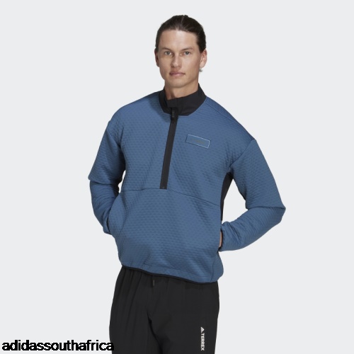 Steel Terrex Hike Half-Zip Fleece Adidas Adidas South Africa