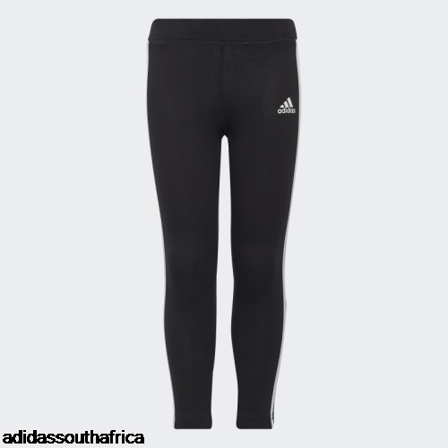 Essentials 3-Stripes Tights White Fashion Adidas South Africa