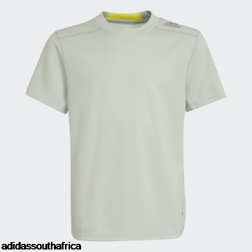 HEAT.RDY Tee Green Adidas South Africa