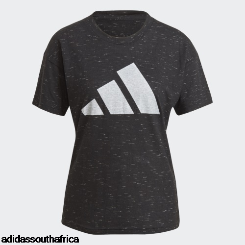 SPORT INSPIRED WINNERS 2.0 TEE Black Melange Adidas South Africa