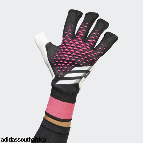 Predator Pro Fingersave Goalkeeper Gloves Black Adidas South Africa