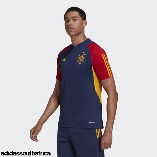 Navy Blue Spain Tiro Training Jersey Adidas South Africa