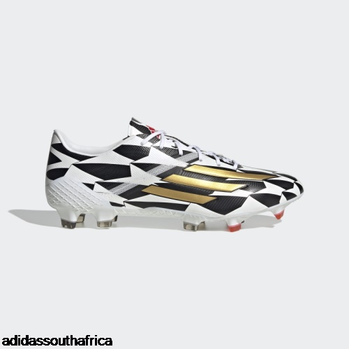 White F50 Adizero IV Firm Ground Boots Adidas Shoes South Africa