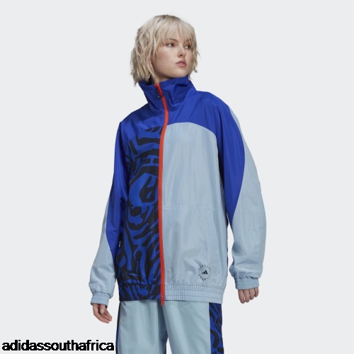 Arctic Blue Hot by Stella McCartney Color Blocked Track Top Adidas South Africa