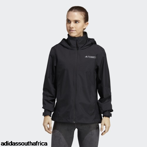 Terrex Multi RAIN.RDY 2-Layer Rain Jacket Black Adidas Adidas South Africa