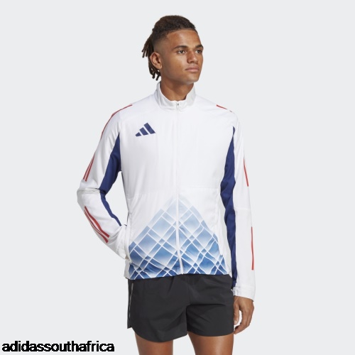 Track Top White Adidas Adidas South Africa