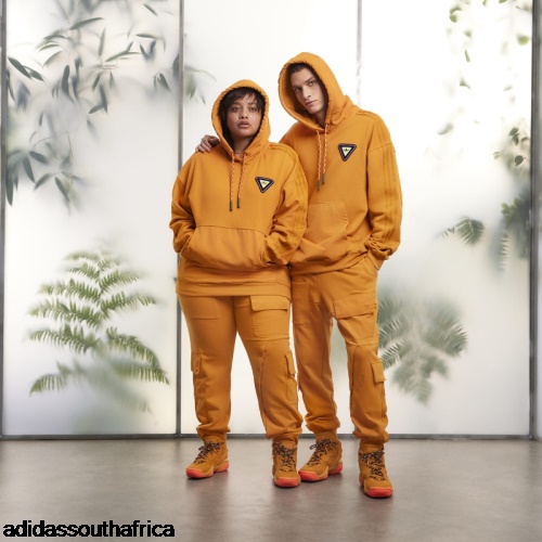 Hoodie (All Gender) Focus Orange Adidas South Africa